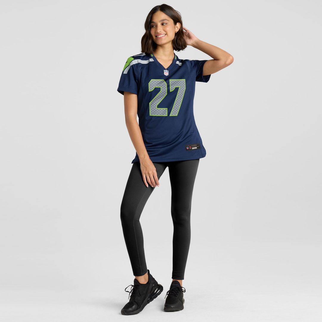 Riq Woolen Seattle Seahawks Women's Team Game Jersey - College Navy