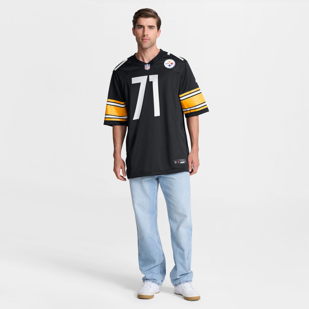 Max Iheanachor Pittsburgh Steelers 2026 Draft First Round Pick No. 21 Team Game Jersey - Black