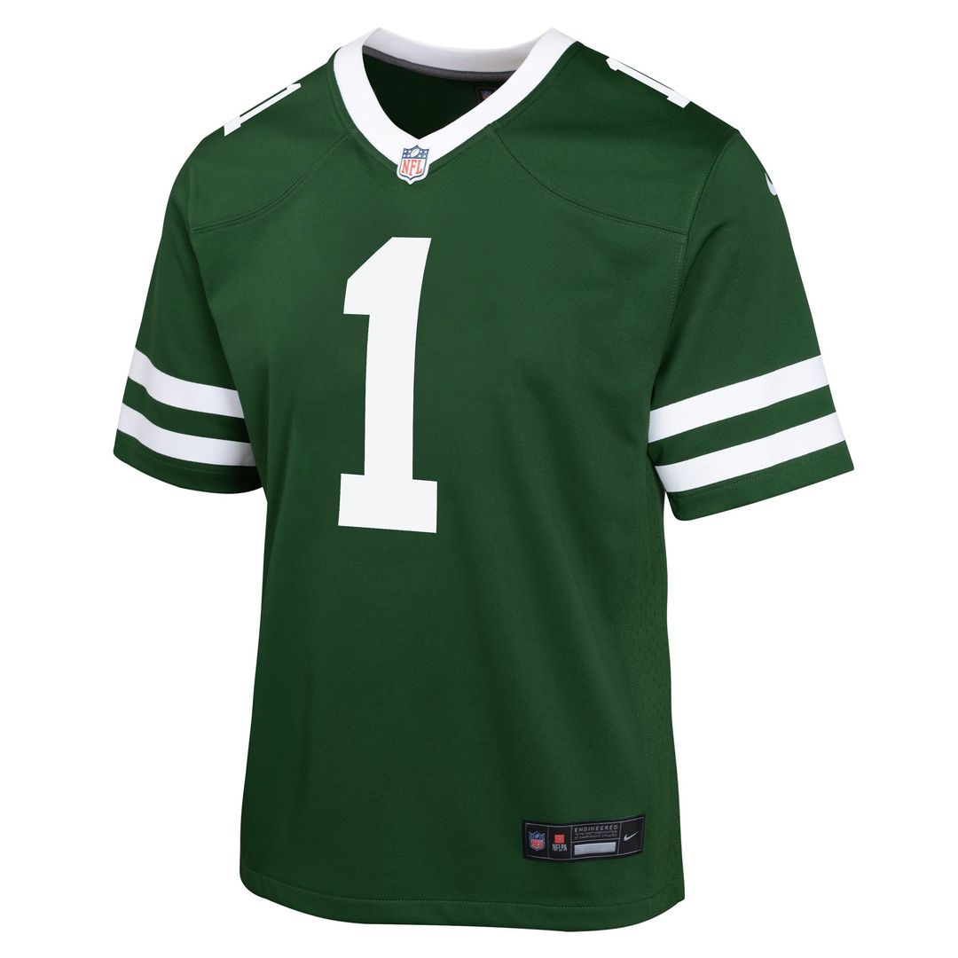 Ahmad Sauce Gardner New York Jets Youth Game Jersey - Black