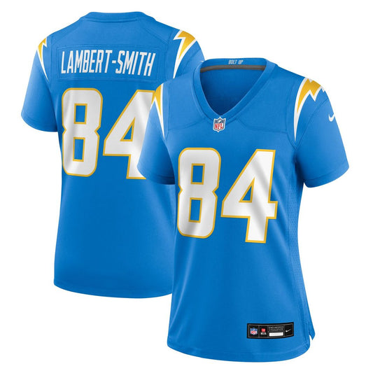 KeAndre Lambert-Smith Los Angeles Chargers Women's Team Game Jersey - Powder Blue