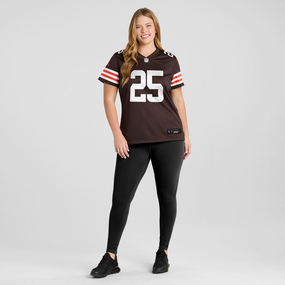 Andre Szmyt Cleveland Browns Women's Team Game Jersey - Brown