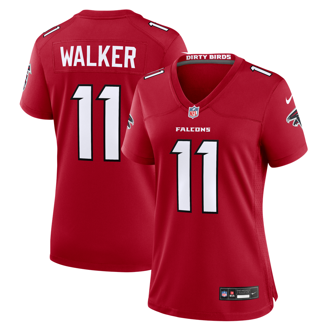 Jalon Walker Atlanta Falcons Women's Game Jersey - White