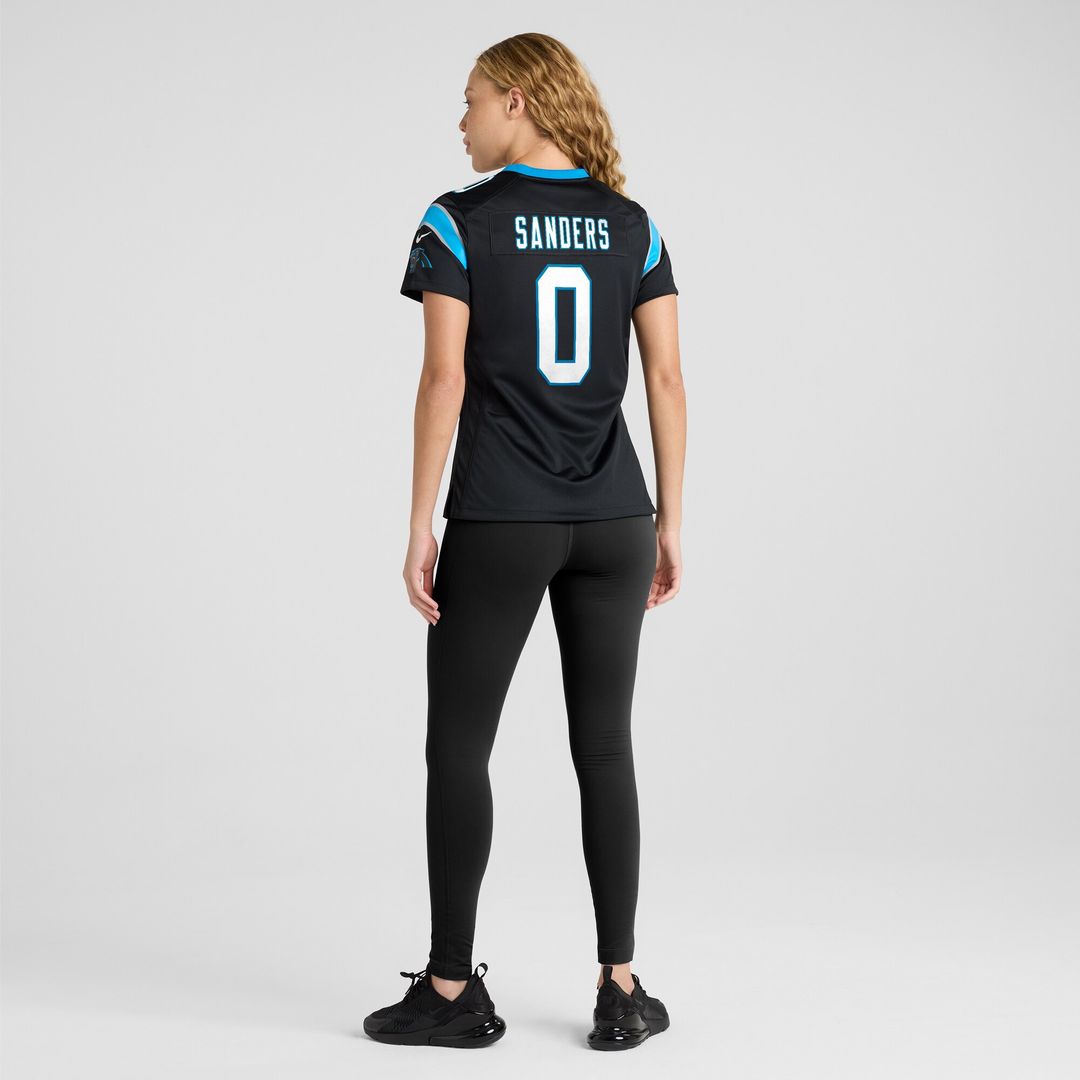 Ja'Tavion Sanders Carolina Panthers Women's Game Jersey - Black