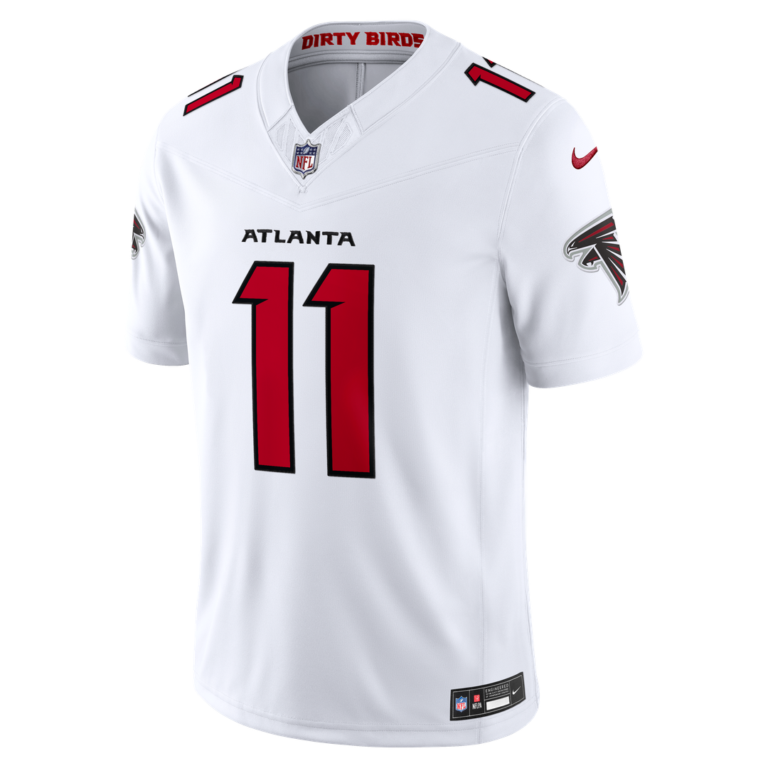 Jalon Walker Atlanta Falcons Vapor F.U.S.E. Stitched Limited Jersey - White