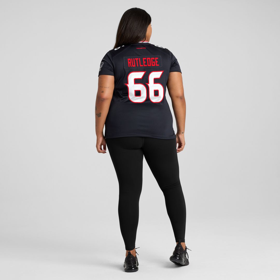 Keylan Rutledge Houston Texans Women's Team Game Jersey - Navy