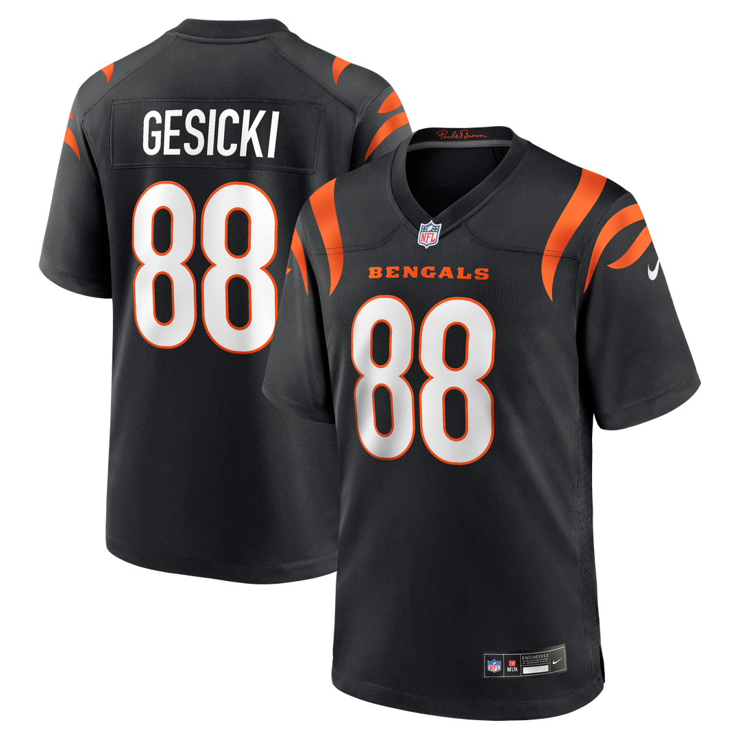 Mike Gesicki Cincinnati Bengals Game Jersey - Black