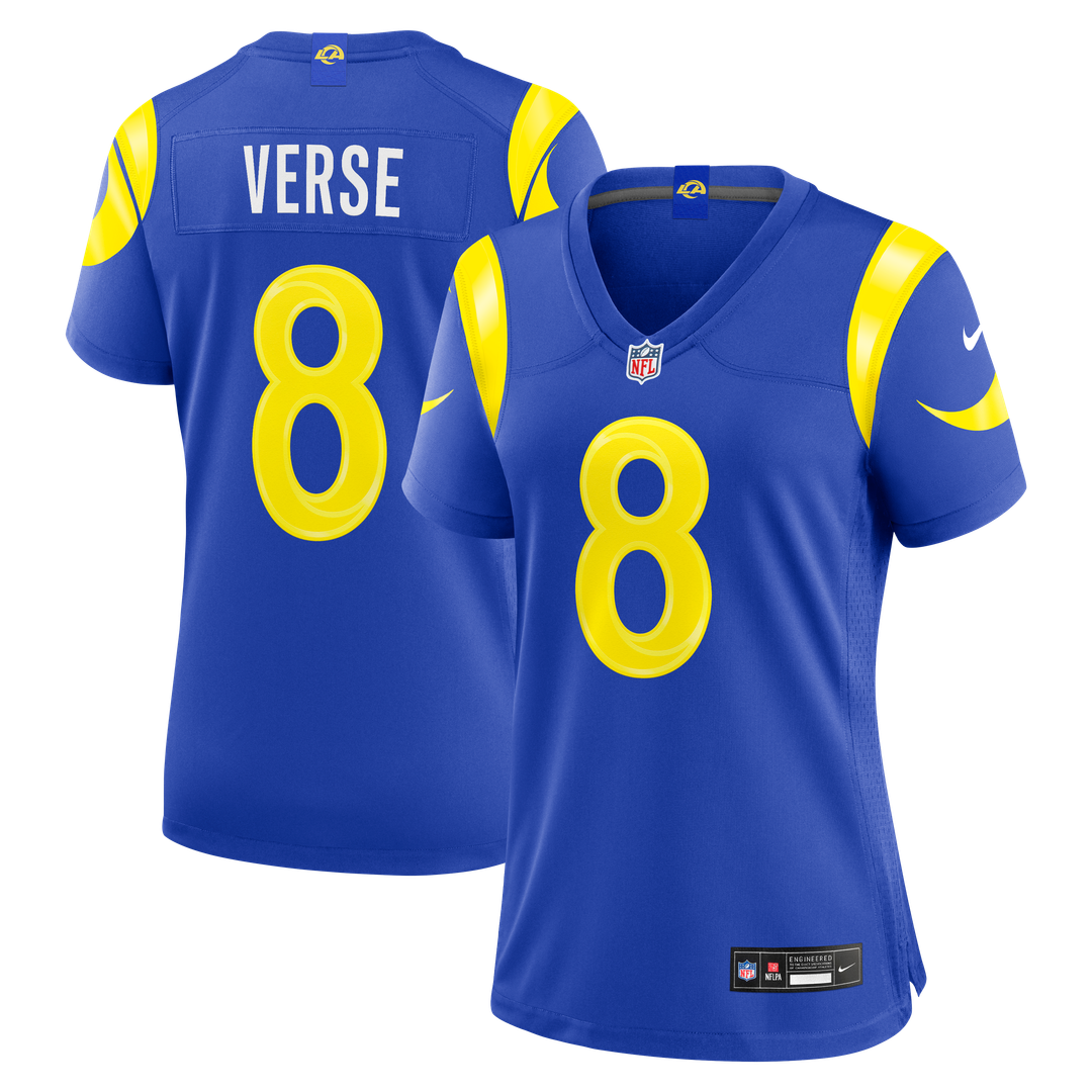 Jared Verse Los Angeles Rams Women's Game Jersey - Royal