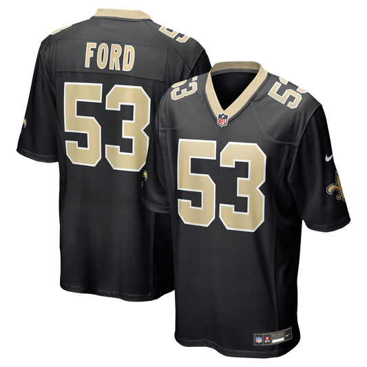 Jaylan Ford New Orleans Saints Game Jersey - Black