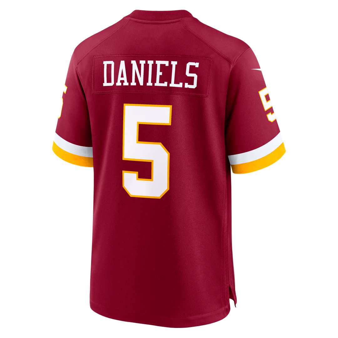 Hail Raiser Jayden Daniels Washington Commanders Alternate Game Jersey - Black