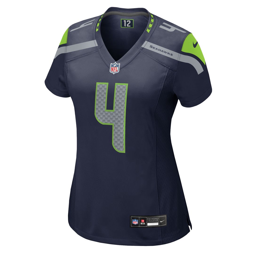 Michael Dickson Seattle Seahawks Women's Team Game Jersey - College Navy