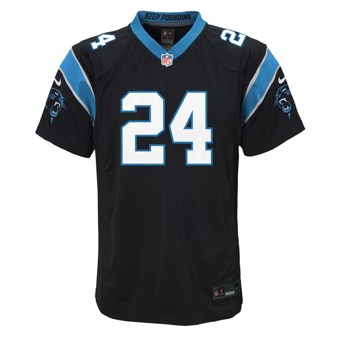 Jonathon Brooks Carolina Panthers Youth Game Jersey - Blue
