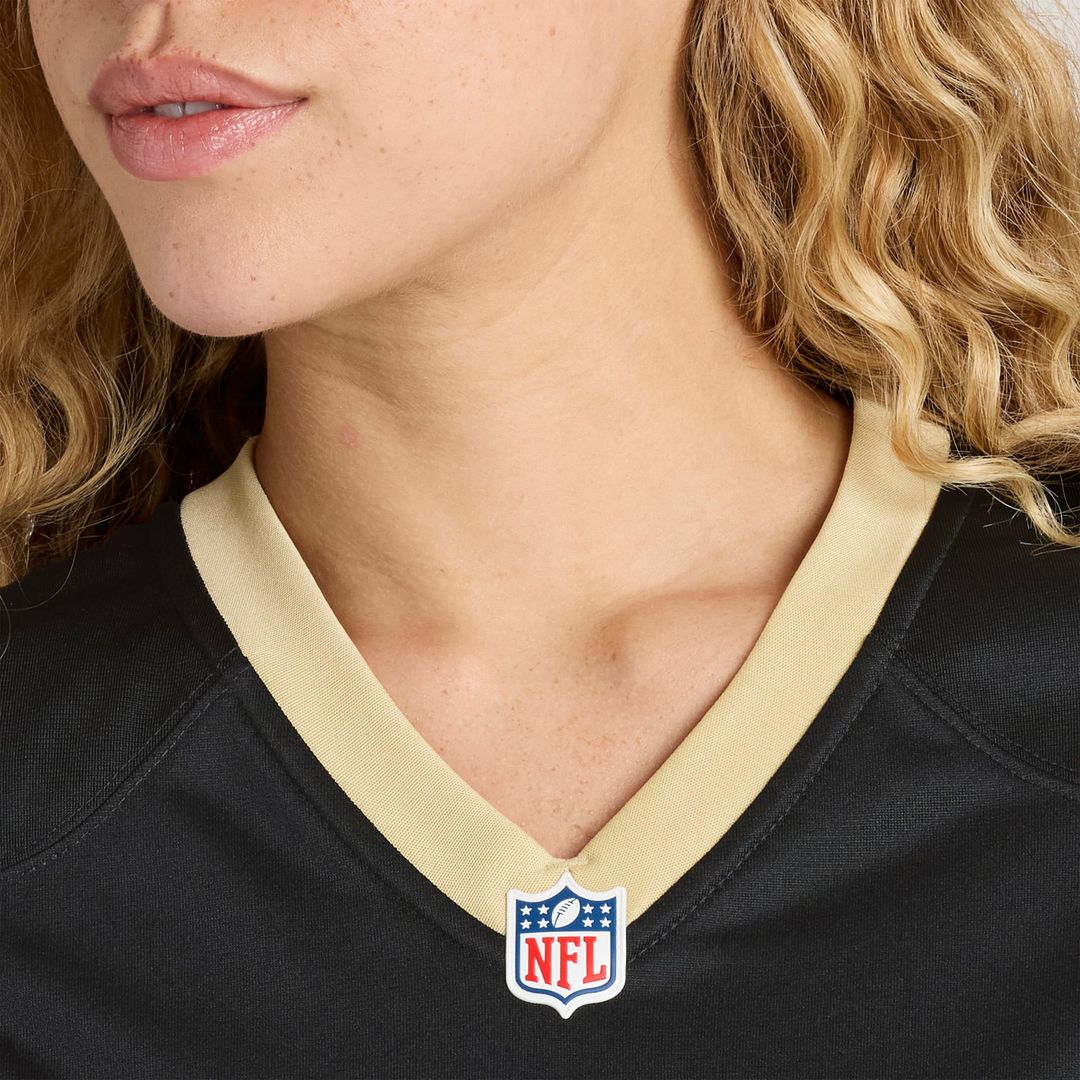 Barry Wesley New Orleans Saints Women's Team Game Jersey - Black