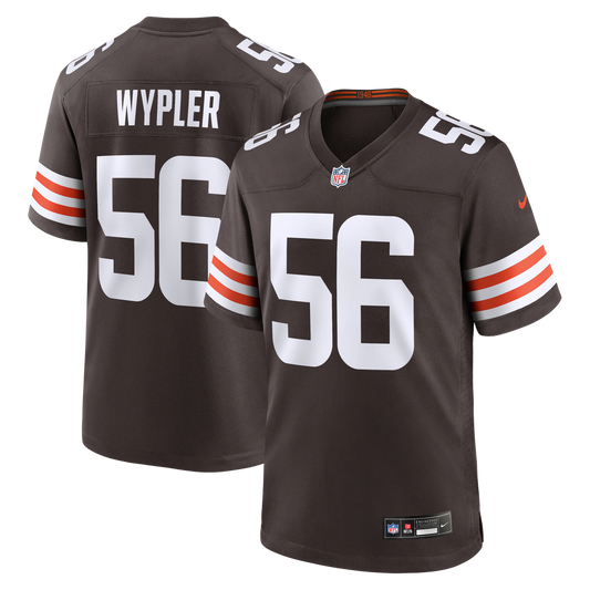 Luke Wypler Cleveland Browns Team Game Jersey - Brown