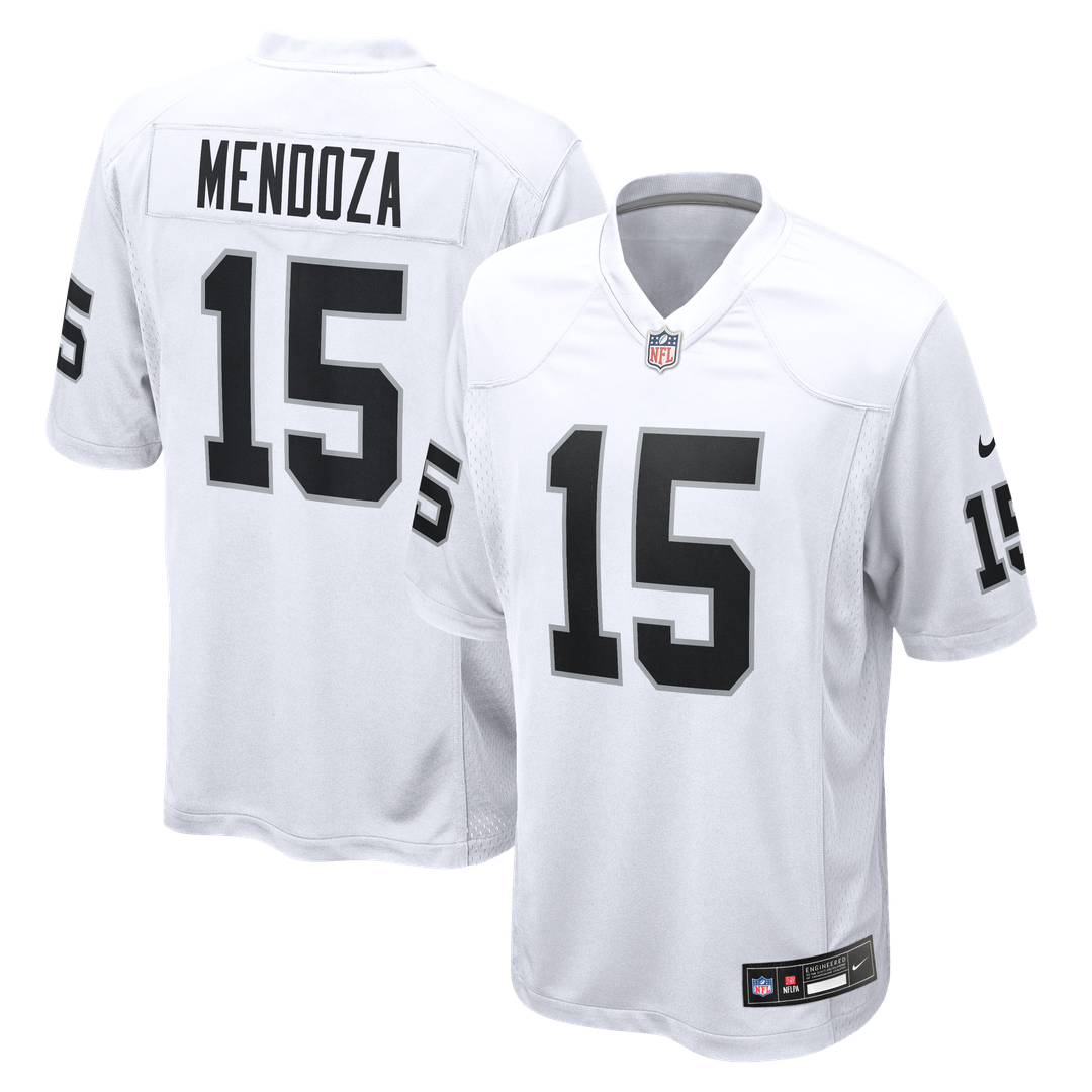 Fernando Mendoza Las Vegas Raiders 2026 Draft First Round Pick No. 1 Team Game Jersey - Black