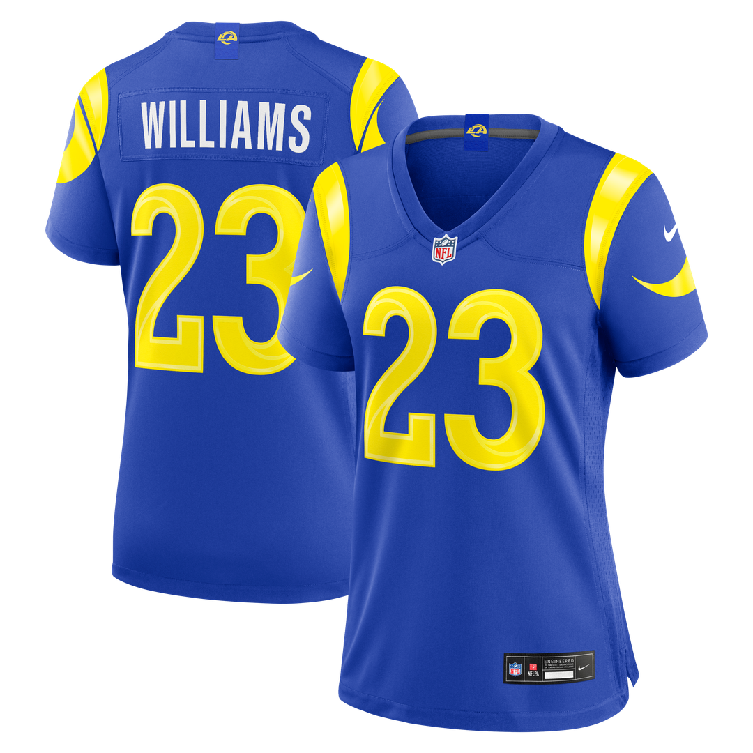 Kyren Williams Los Angeles Rams Women's Game Jersey - White