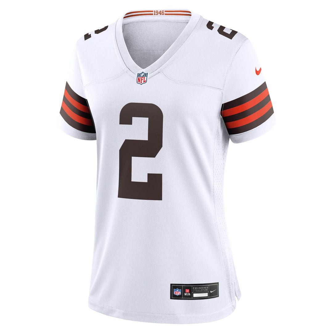 Shedeur Sanders Cleveland Browns Women's Team Game Jersey - Brown