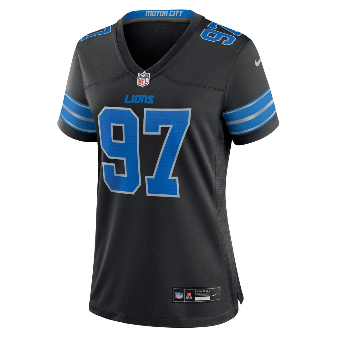 Aidan Hutchinson Detroit Lions Women's Game Jersey - White