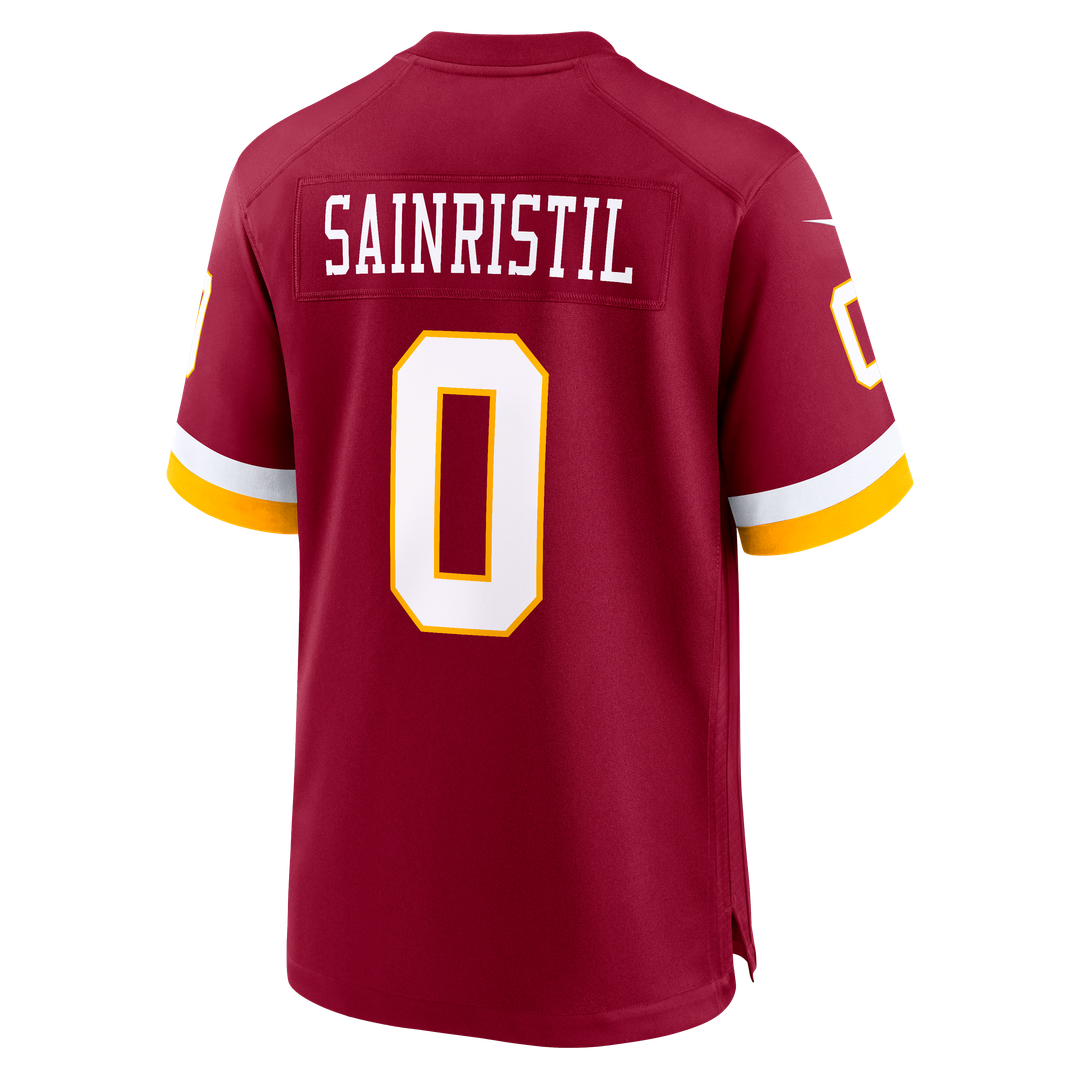 Mike Sainristil Washington Commanders Hail Raiser Alternate Game Jersey - Black
