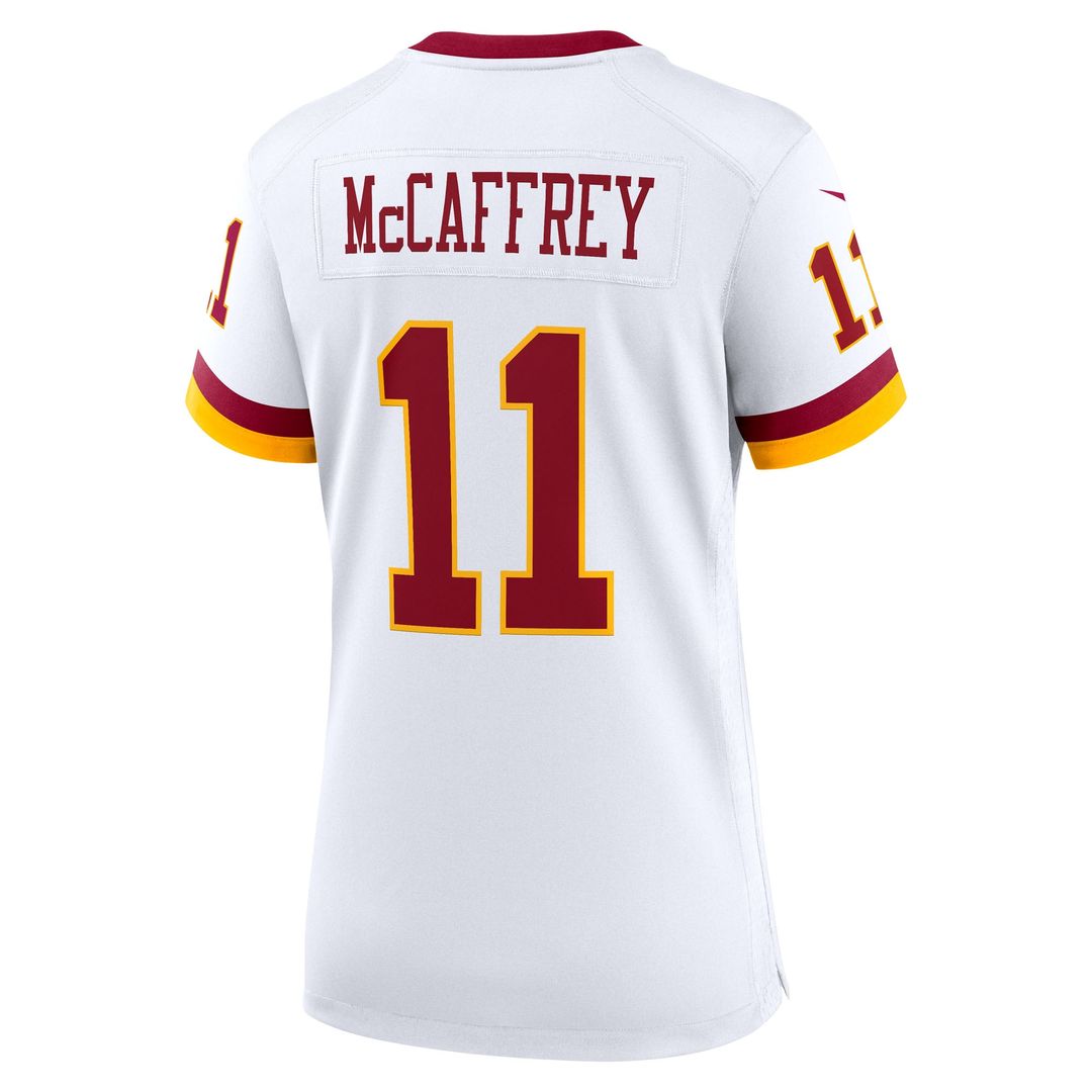 Luke McCaffrey Washington Commanders Women's Game Super Bowl Era Jersey - White