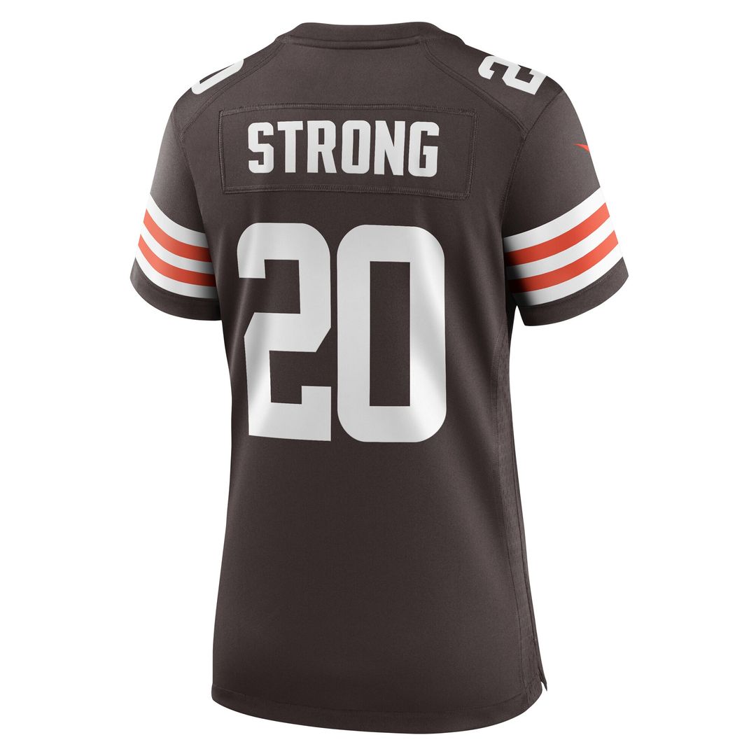 Pierre Strong Jr. Cleveland Browns Women's Team Game Jersey - Brown