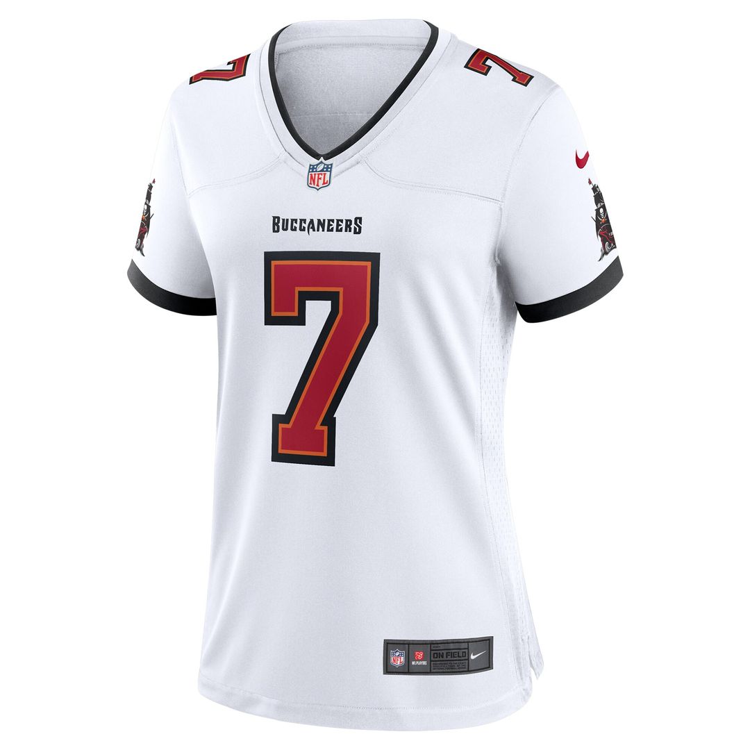 Bucky Irving Tampa Bay Buccaneers Women's Alternate Game Jersey - Pewter