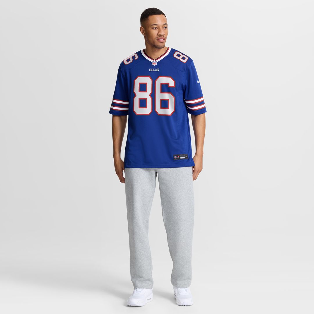 Dalton Kincaid Buffalo Bills Game Jersey - Royal