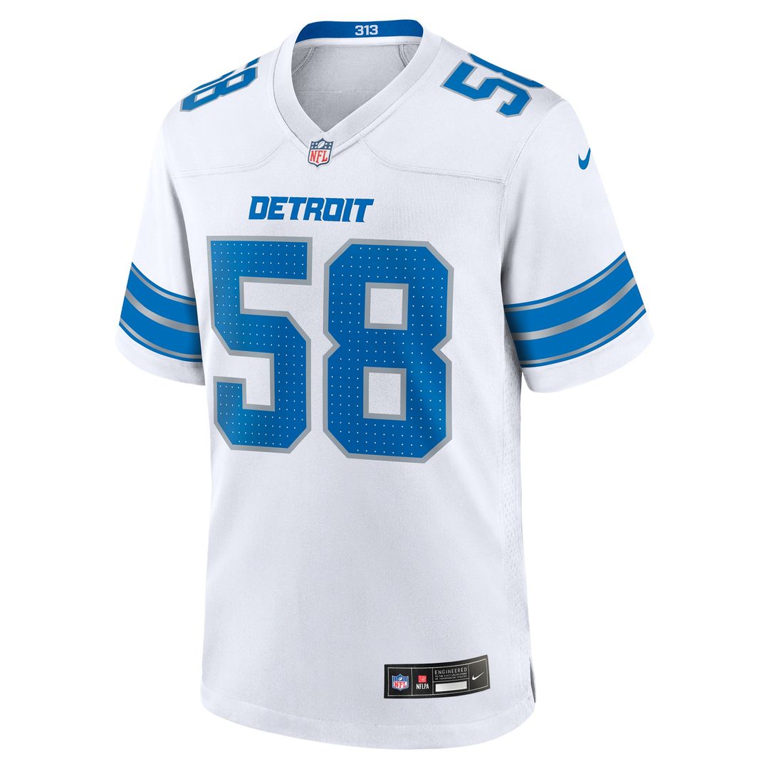 Penei Sewell Detroit Lions Game Jersey - Blue