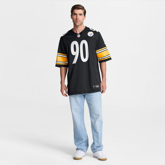 T.J. Watt Pittsburgh Steelers Game Jersey - Black