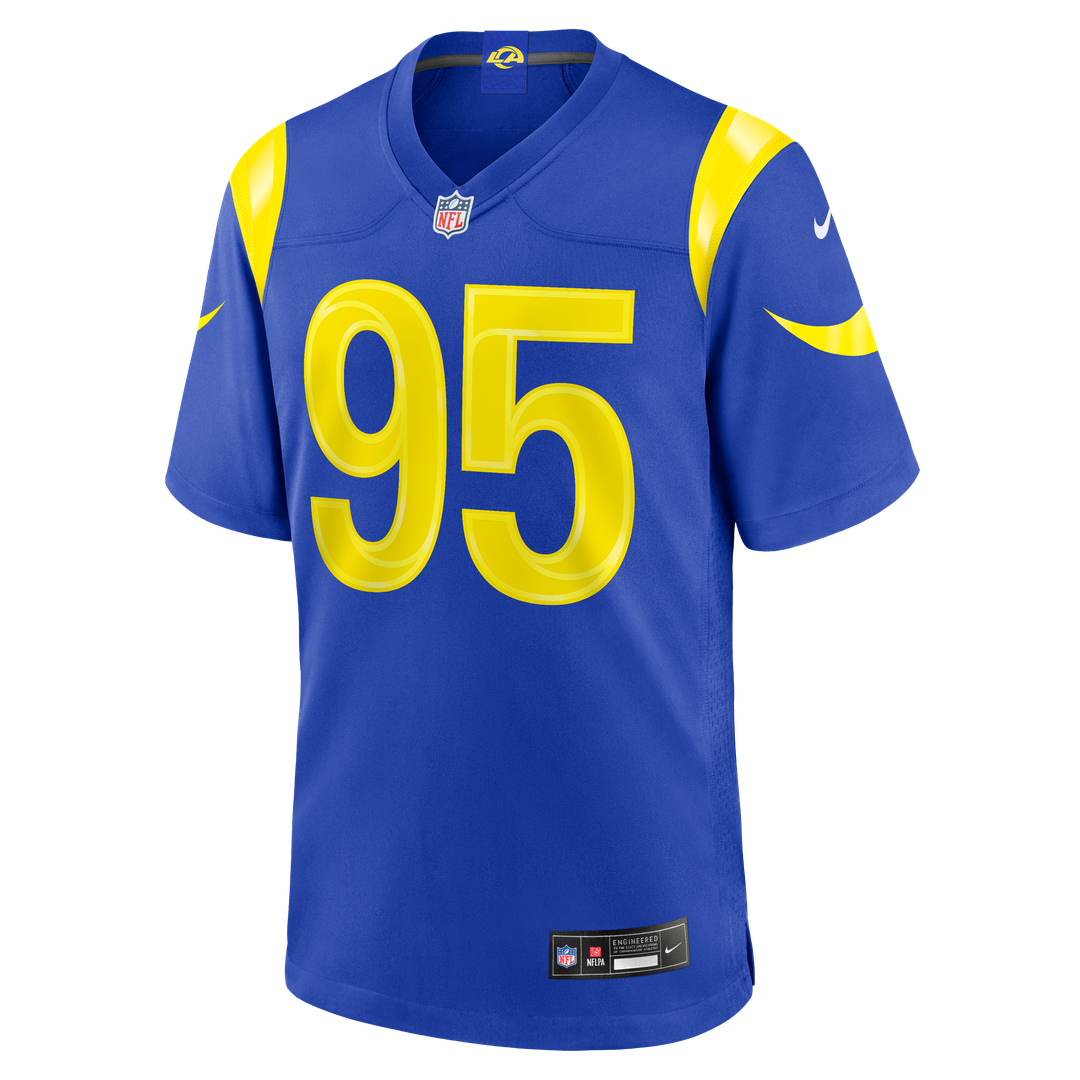 Myles Garrett Los Angeles Rams Youth Team Game Jersey - Royal
