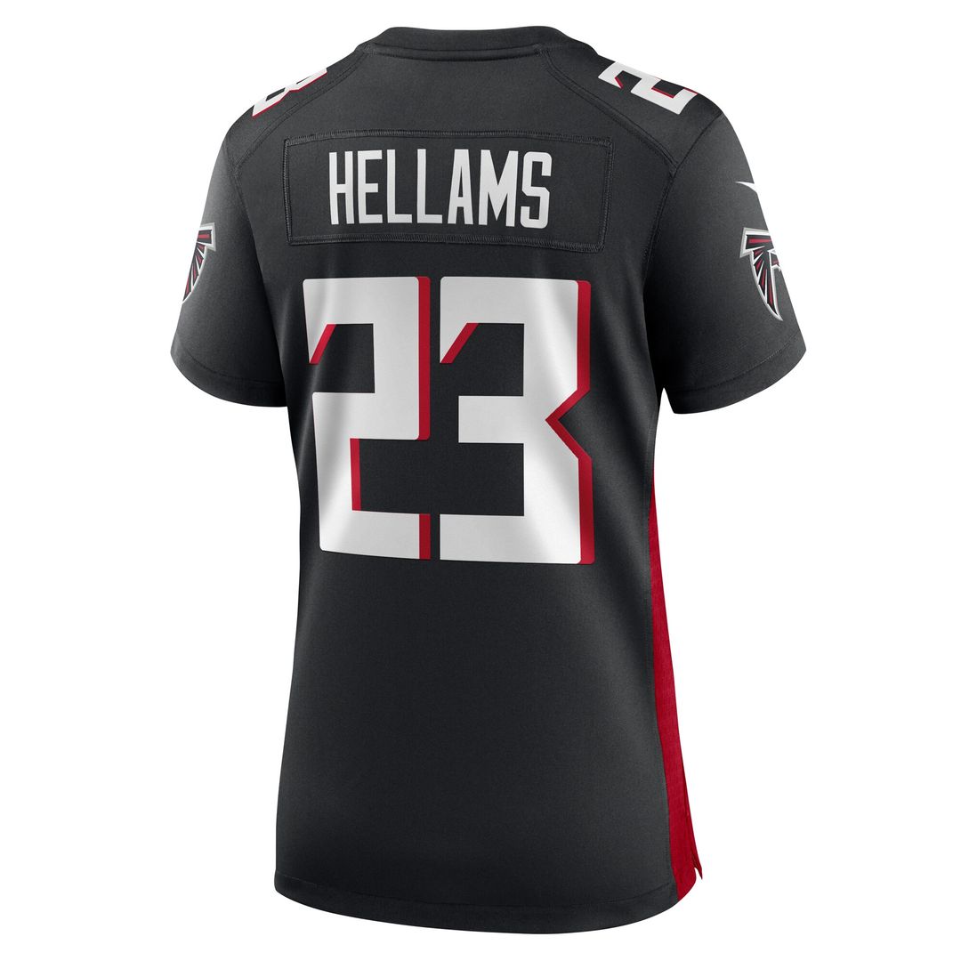 DeMarcco Hellams Atlanta Falcons Women's Game Jersey - Black