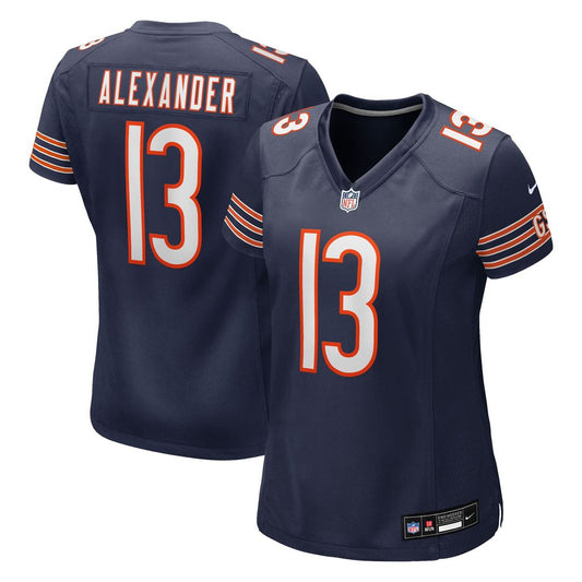 Maurice Alexander Chicago Bears Women's Team Game Jersey - Navy