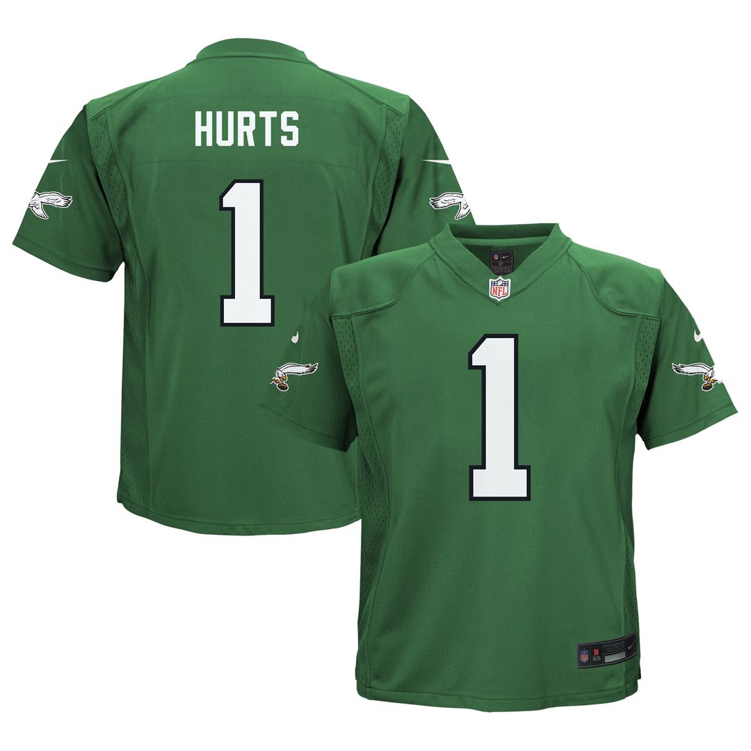 Jalen Hurts Philadelphia Eagles Infant Alternate Player Game Jersey - Kelly Green
