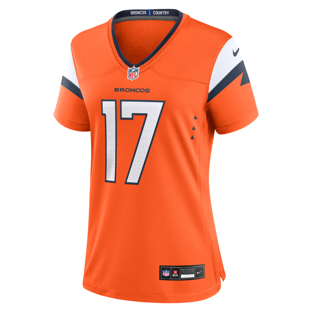 Jaylen Waddle Denver Broncos Women's Game Jersey - Orange