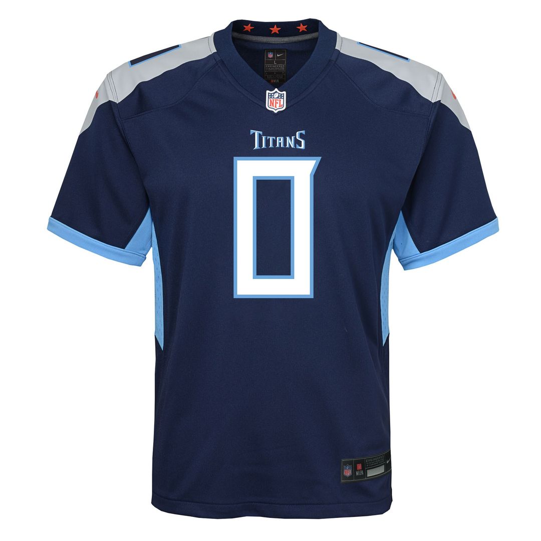 Calvin Ridley Tennessee Titans Youth Game Jersey - Light Blue