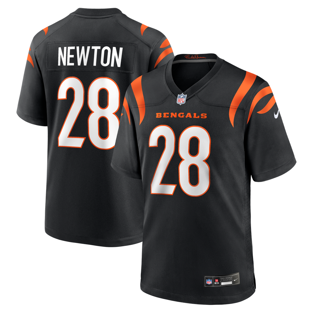 Josh Newton Cincinnati Bengals Game Jersey - Black