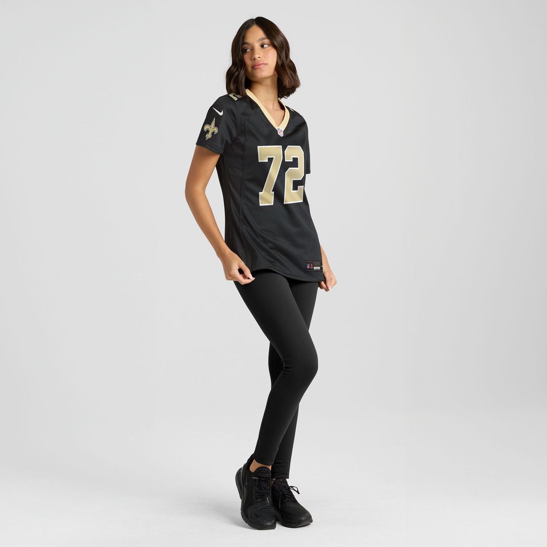 Asim Richards New Orleans Saints Women's Team Game Jersey - Black