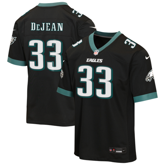 Cooper DeJean Philadelphia Eagles Youth Alternate Game Jersey - Black