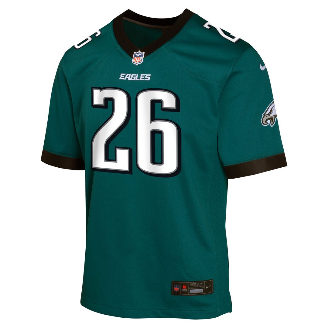 Saquon Barkley Philadelphia Eagles Youth Game Jersey - Kelly Green