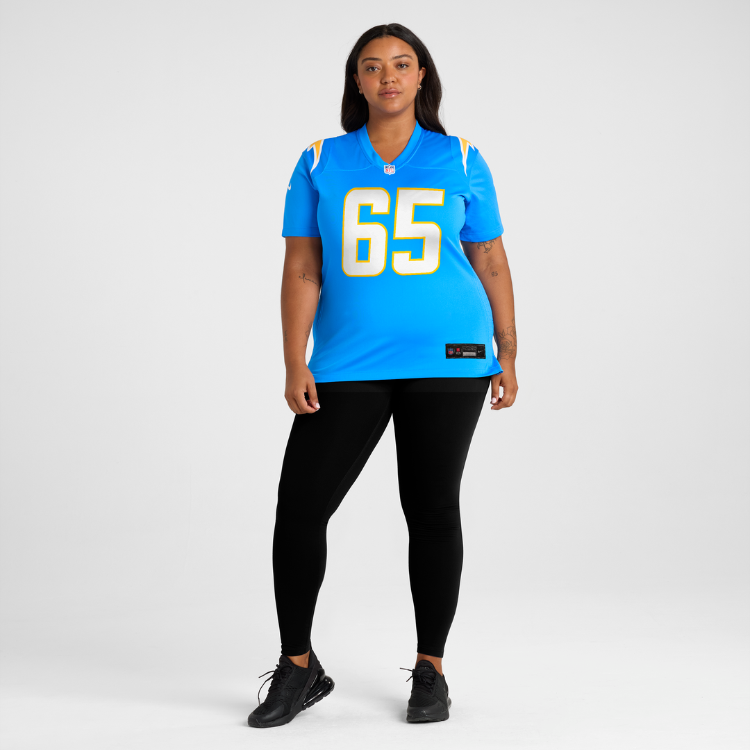 Logan Taylor Los Angeles Chargers Women's Team Game Jersey - Powder Blue