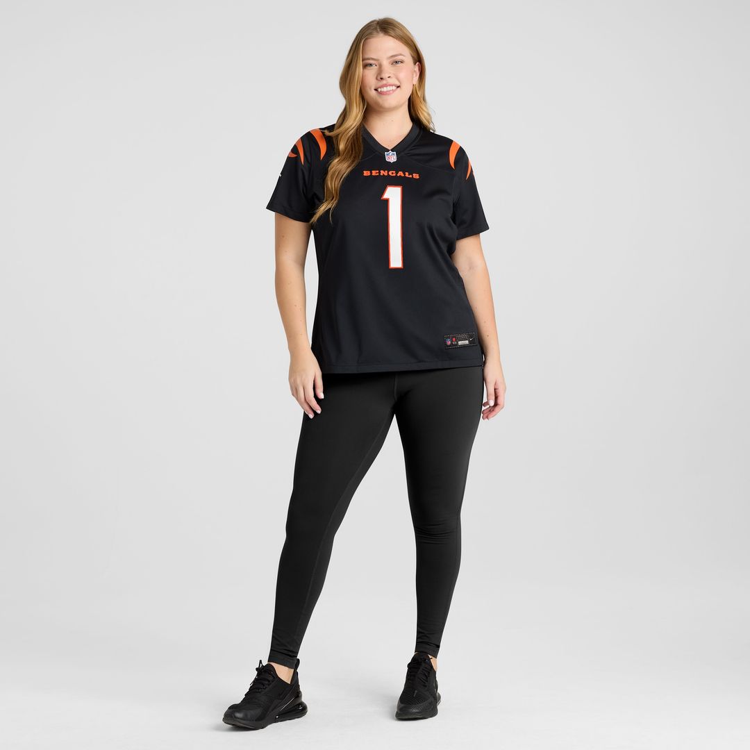 Ja'Marr Chase Cincinnati Bengals Women's Game Jersey - Black