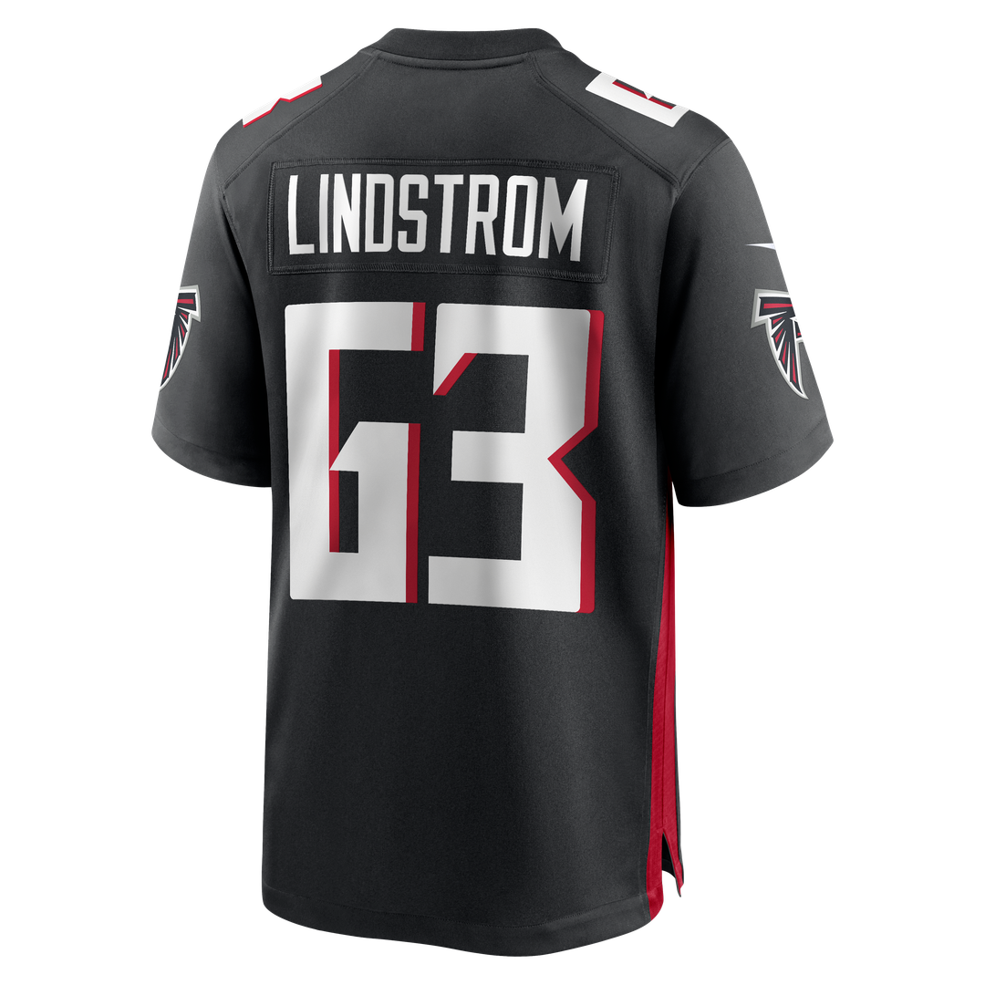 Chris Lindstrom Atlanta Falcons Game Jersey - Black