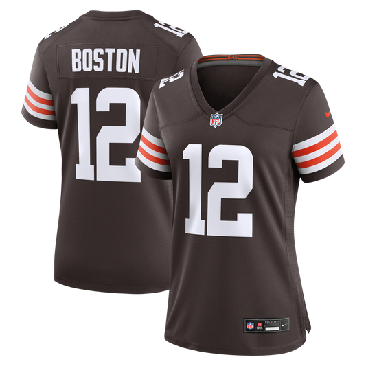 Denzel Boston Cleveland Browns Women's Team Game Jersey - Brown