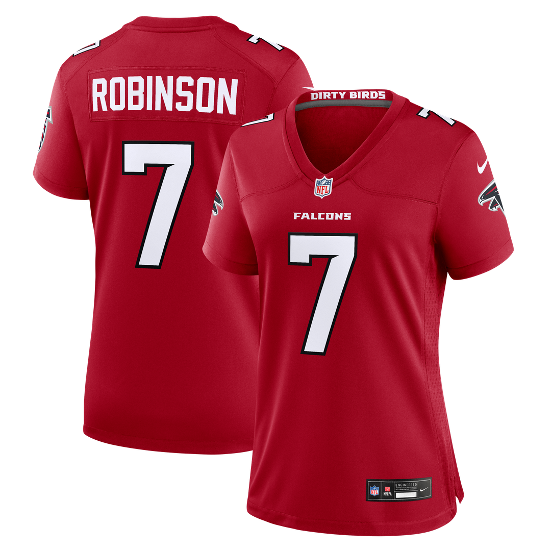 Bijan Robinson Atlanta Falcons Women's Game Jersey - White