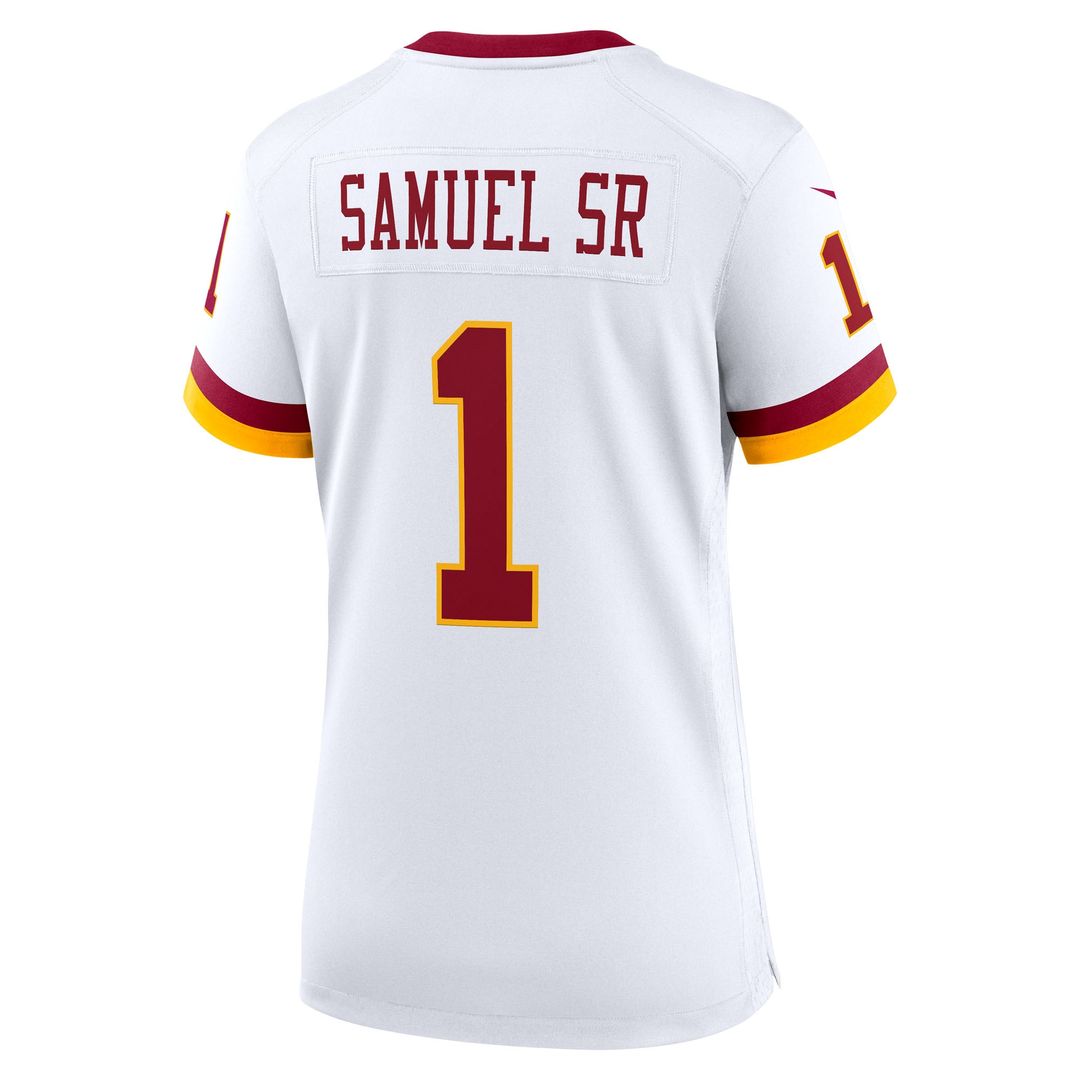 Deebo Samuel Sr Washington Commanders Women's Game Super Bowl Era Jersey - White