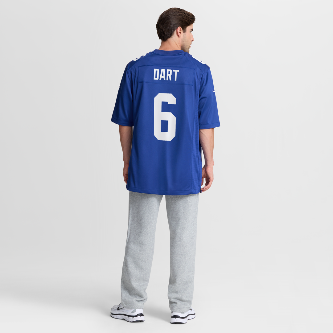 Jaxson Dart New York Giants Alternate Century Red Game Jersey - Red