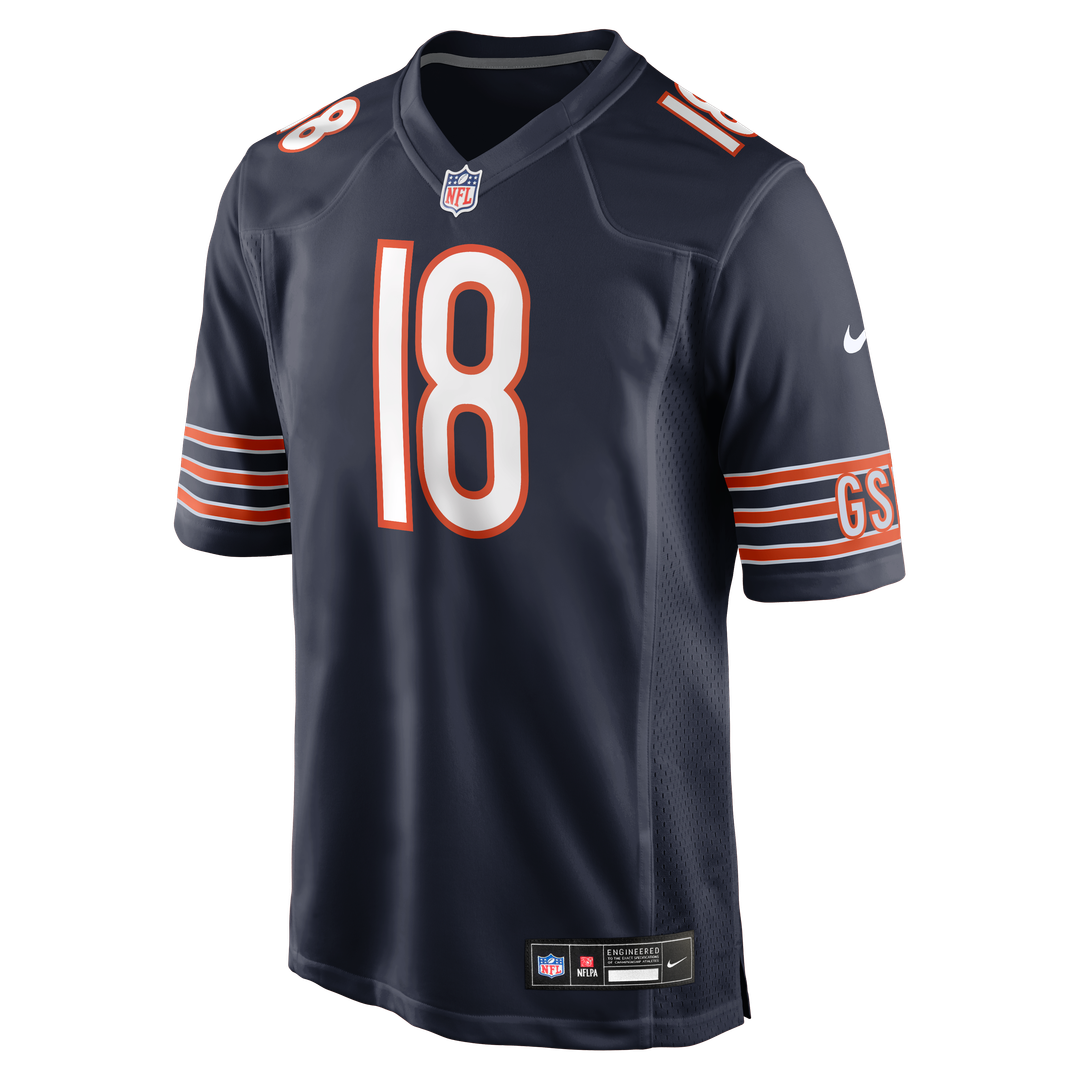 Caleb Williams Chicago Bears Alternate Player Game Jersey - Orange