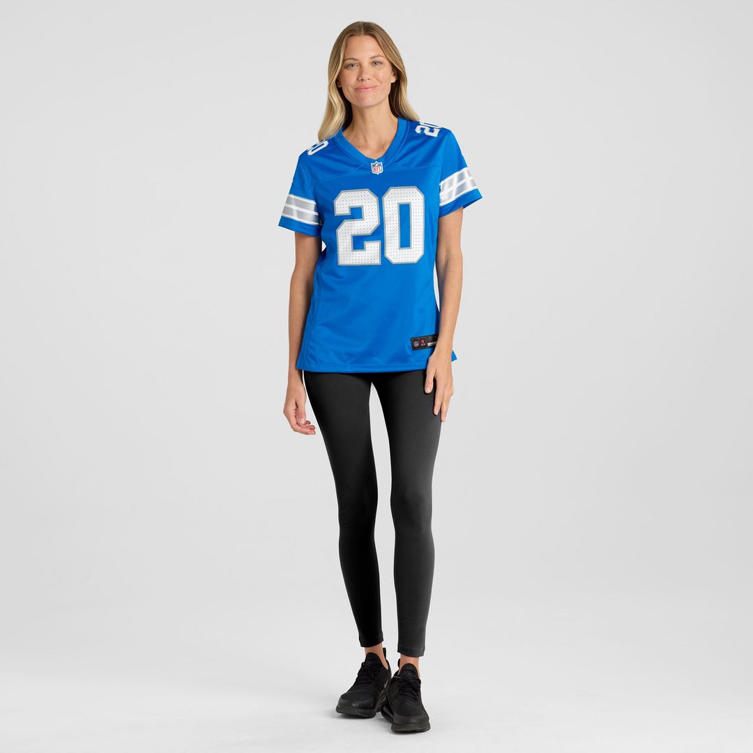 Barry Sanders Detroit Lions Women's 2nd Alternate Retired Player Game Jersey - Black