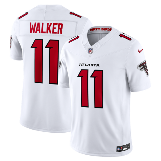 Jalon Walker Atlanta Falcons Vapor F.U.S.E. Stitched Limited Jersey - White