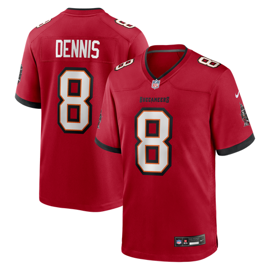 SirVocea Dennis Tampa Bay Buccaneers Game Jersey - Red
