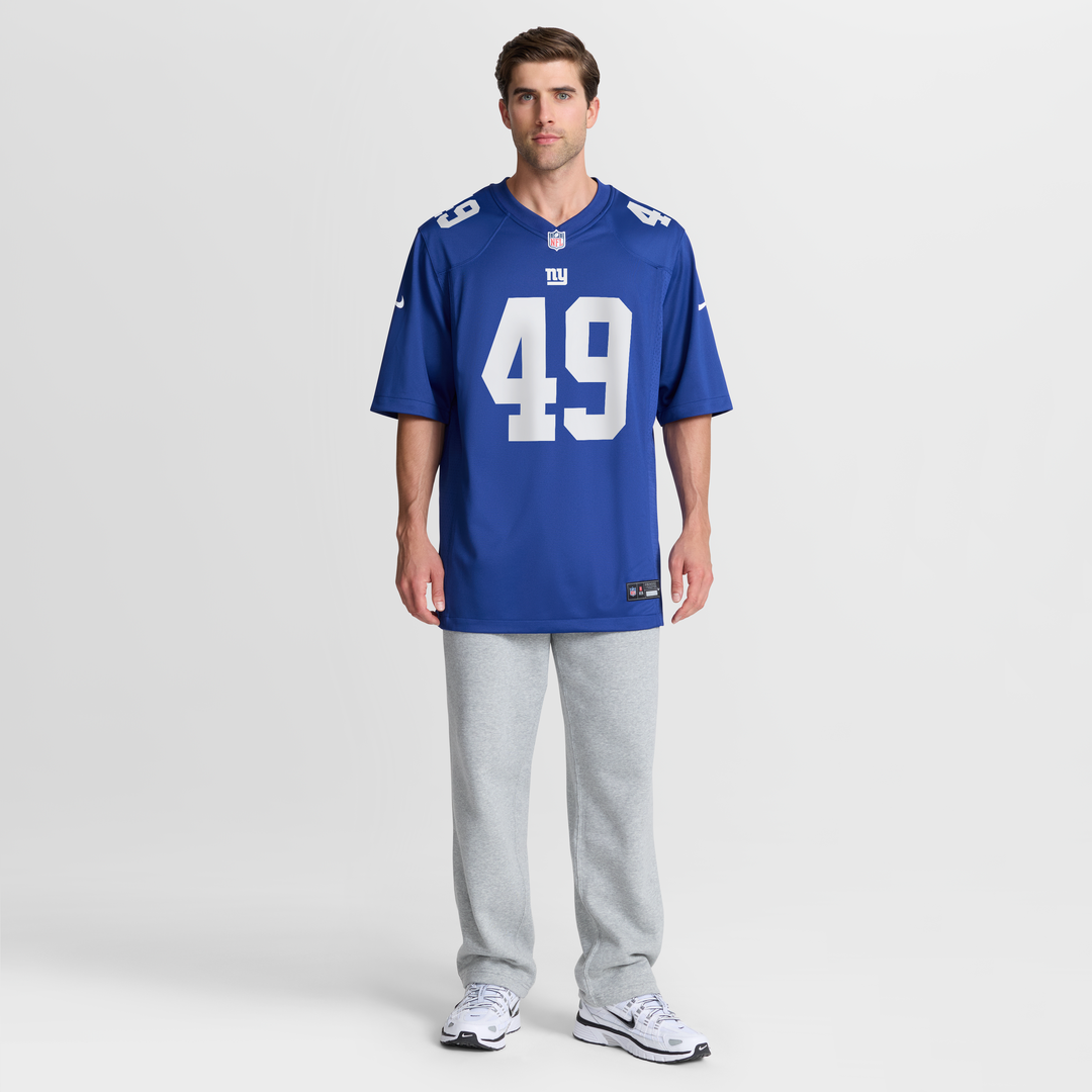 Tremaine Edmunds New York Giants Team Game Jersey - Royal